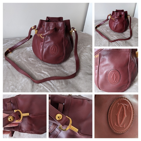 Prices.Drop..Crossbody Bucket Cartier Bag - Picture 1 of 9